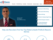 Tablet Screenshot of linkedinprofileservice.co